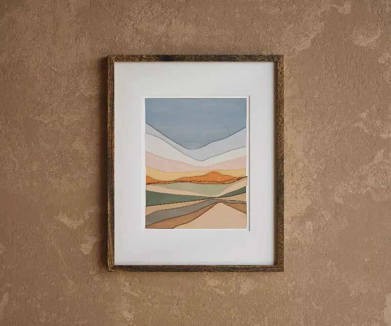 Desert Sunrise The Crafted Prints