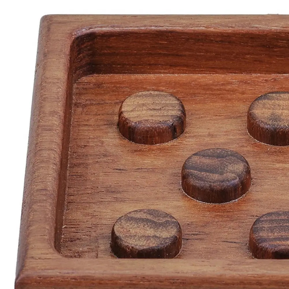 Designer Genuine Teak Soap Dish Homeroots Bed & Bath