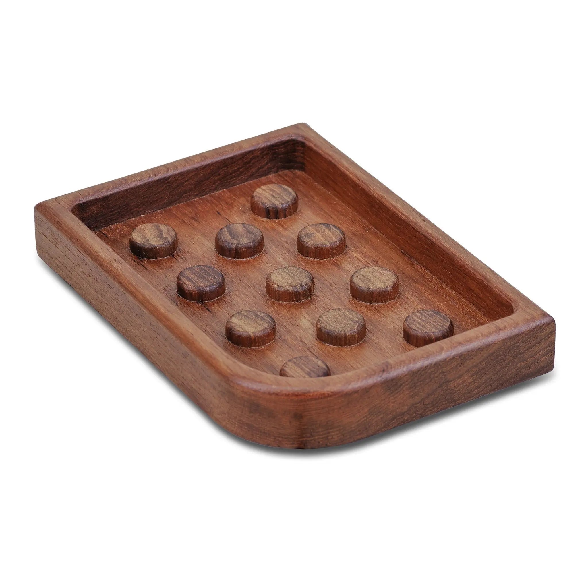 Designer Genuine Teak Soap Dish Homeroots Bed & Bath