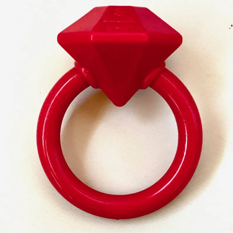 Diamond Ring Durable Teething Ring for Puppies and Aggressive Chewers SodaPup