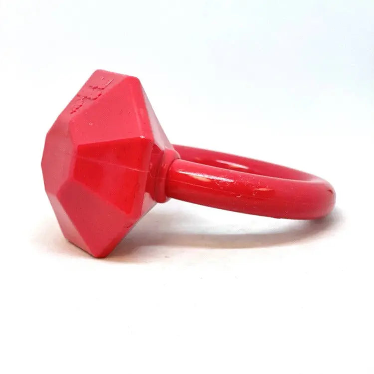 Diamond Ring Durable Teething Ring for Puppies and Aggressive Chewers SodaPup