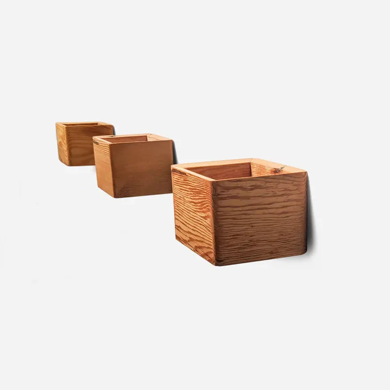 Diamond self-watering, wall-mounted planter Formr