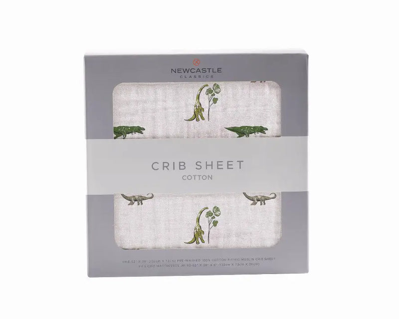 Dino Days Crib Sheet Newcastle Classics