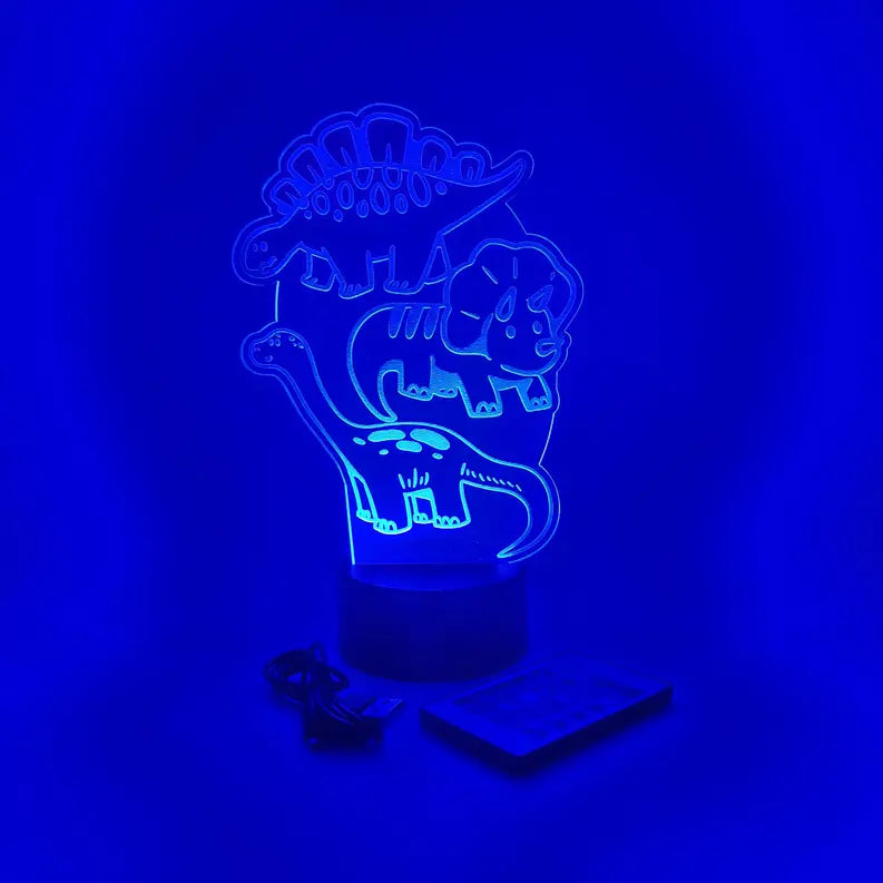 Dinosaur LED Light Lamp | Paleontology & Archaeology Gifts The 308 Collective