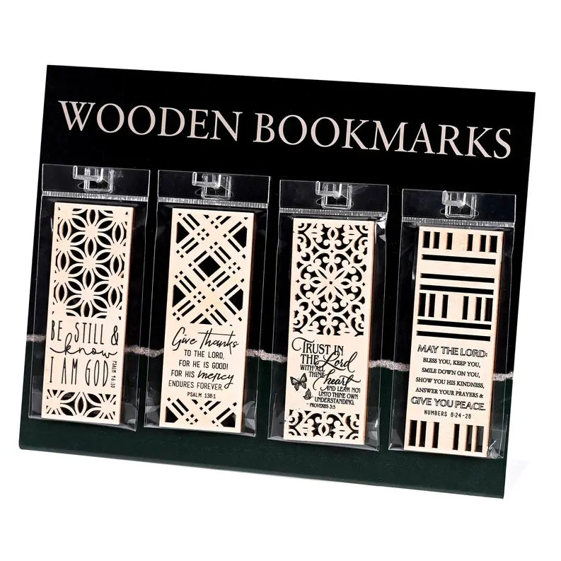 Display&Assortment Wood Laser Bookmarks Dicksons Inc