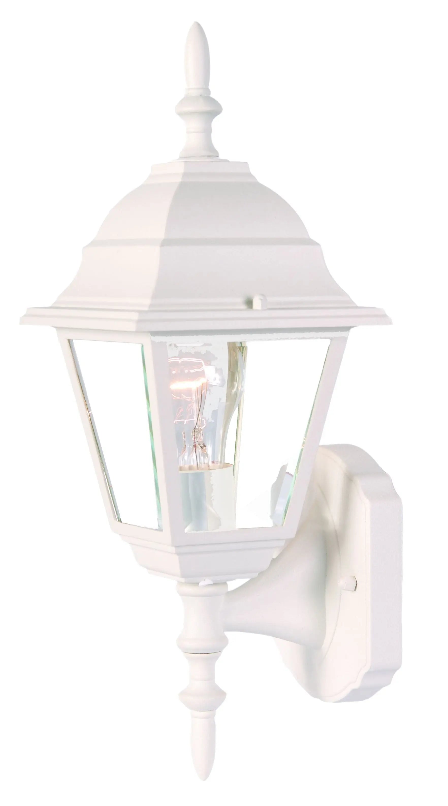 Distressed White Swing Arm Outdoor Wall Light Homeroots Outdoor