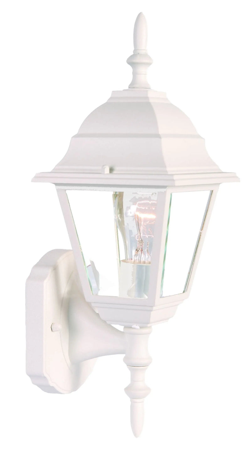 Distressed White Swing Arm Outdoor Wall Light Homeroots Outdoor