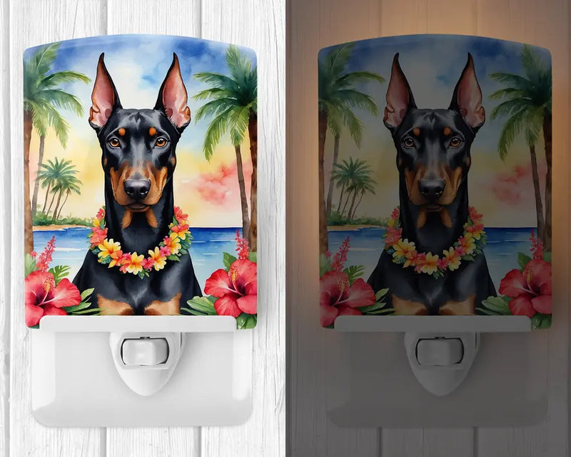 Doberman Ceramic Night Light Caroline's Treasures