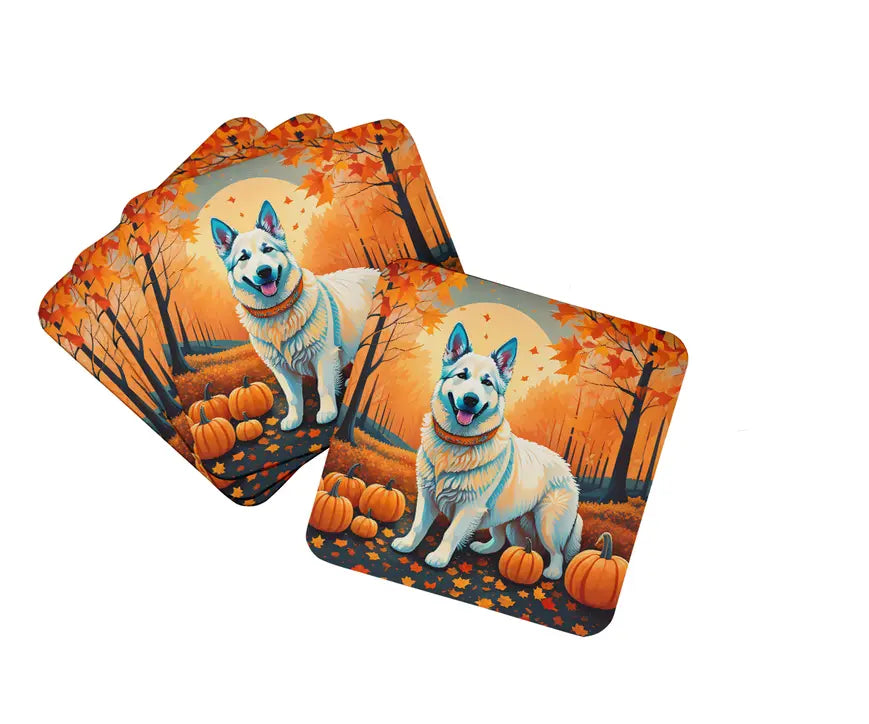 Doberman Pinscher Fall Pair of Pot Holders Caroline's Treasures