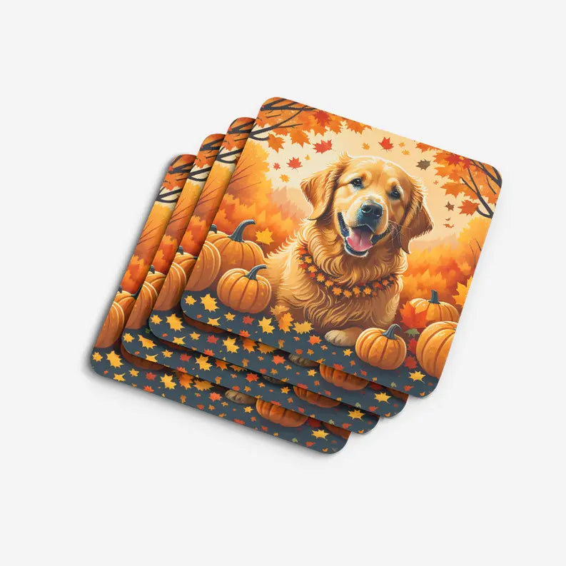 Doberman Pinscher Fall Pair of Pot Holders Caroline's Treasures