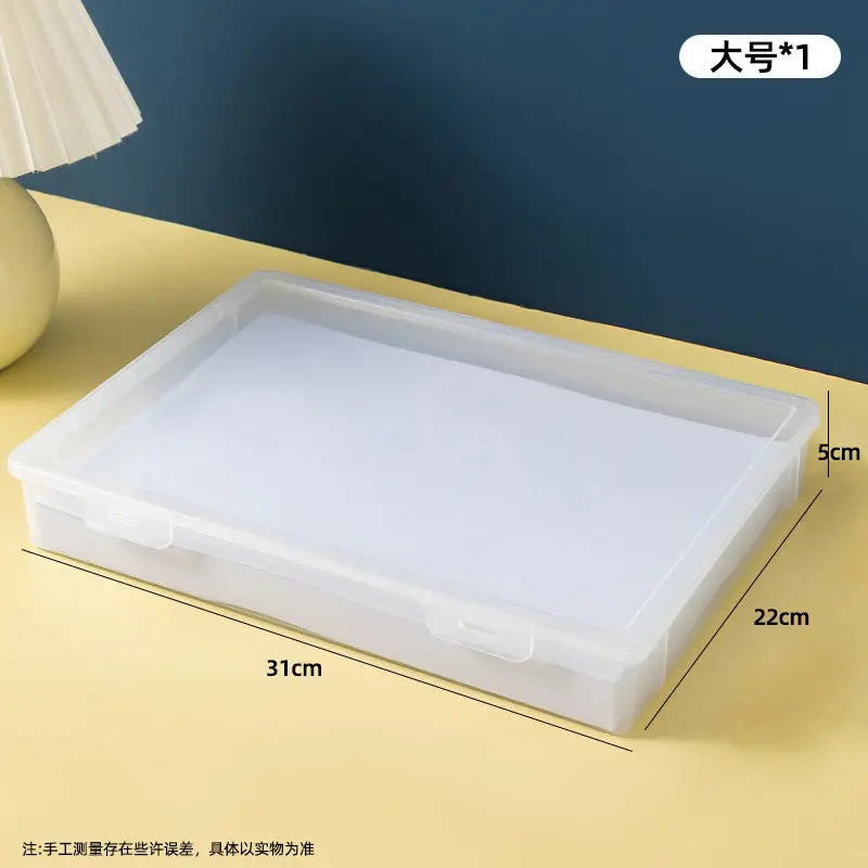 Document Storage Box for Home Use, Multifunctional Stationery, Certificate, Data, File, Card Holder, Household Registration Book Organizer, Magic Tool GreatEagleInc