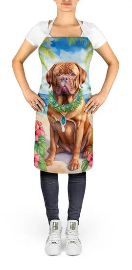 Dogue de Bordeaux Luau Apron Caroline's Treasures