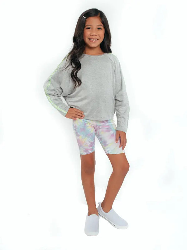 Dolman Sleeve Pullover ft Reflective Tape Strip Little Mass