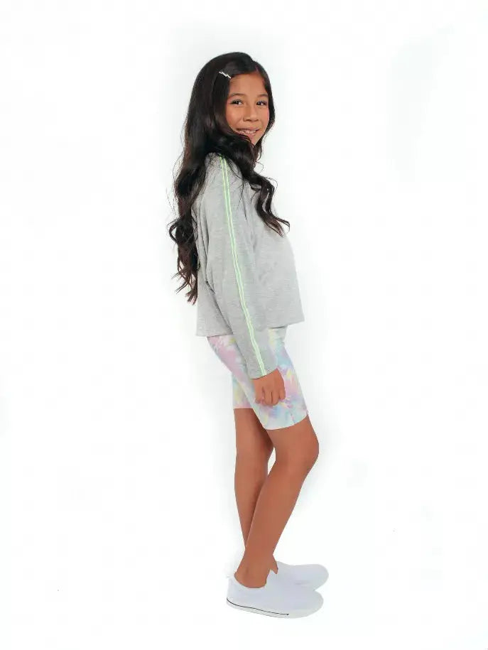Dolman Sleeve Pullover ft Reflective Tape Strip Little Mass