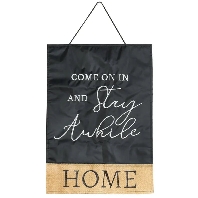 Door Hanger Come On In And Stay Awhile Dicksons Inc