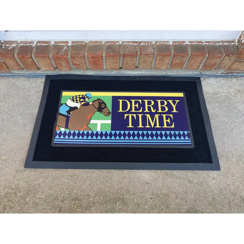 Doormat Insert Derby Time Dicksons Inc