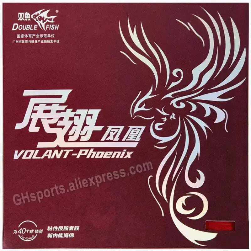 Double-fish-volant-phoenix-table-tennis-rubber-new-release-pro-technology-fast-loop-ping-pong-table-tennis-racket-game-FreeDropship-335285173