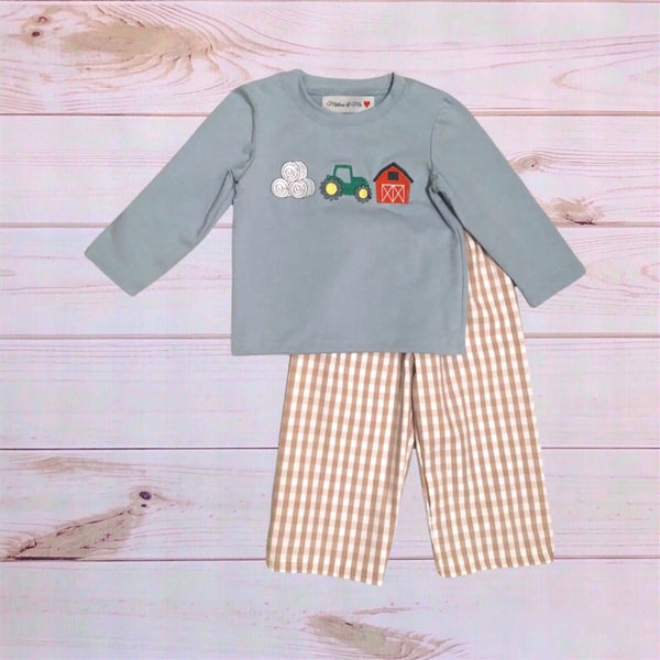 Down on the Farm Outfit (Boys) Melina & Me