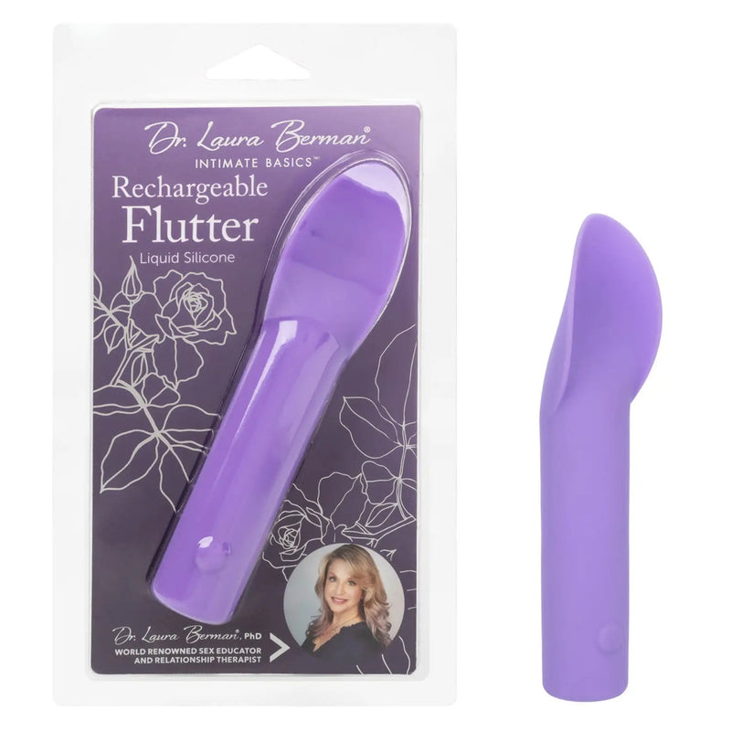 Dr. Laura Berman Rechargeable Flutter- Purple CalExotics