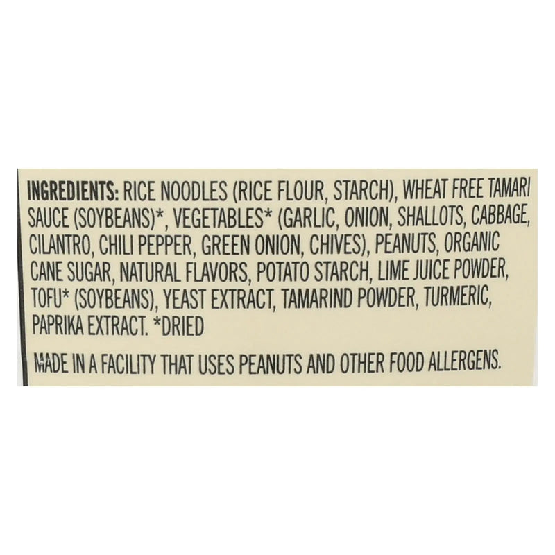 Dr. Mcdougall's Pad Thai Asian Noodles - Case Of 6 - 2 Oz. Dr. Mcdougall's