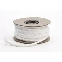 Draw cord, White 1/4 in cotton - 25 yard MUTUAL INDUSTRIES INC.