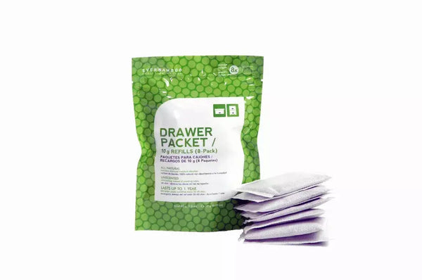 Drawer Deodorizer + Dehumidifier 8-Pack Ever Bamboo