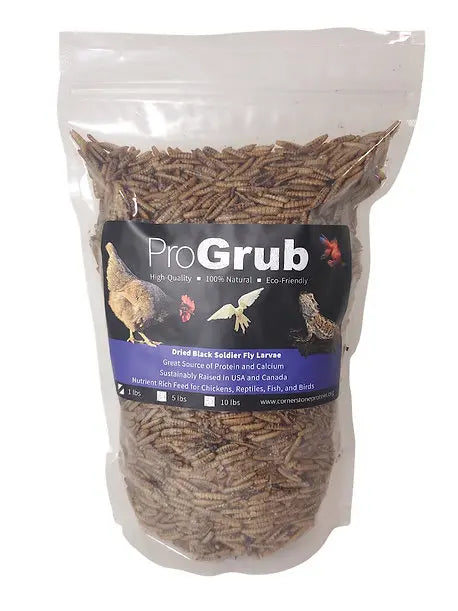 Dried Black Soldier Fly Larvae ProGrub
