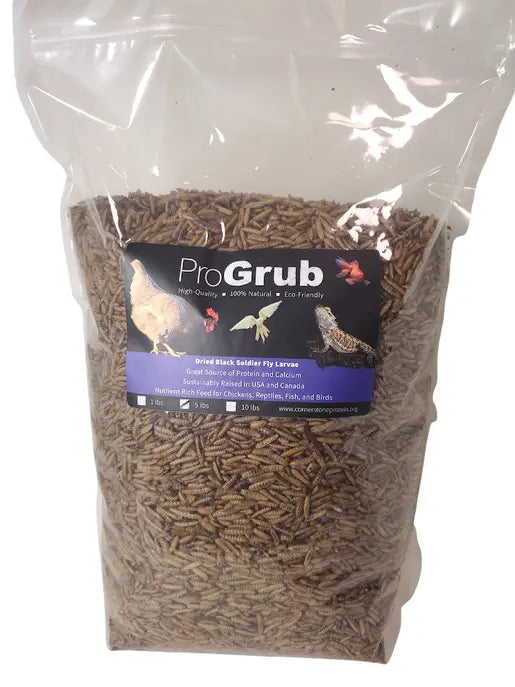 Dried Black Soldier Fly Larvae ProGrub