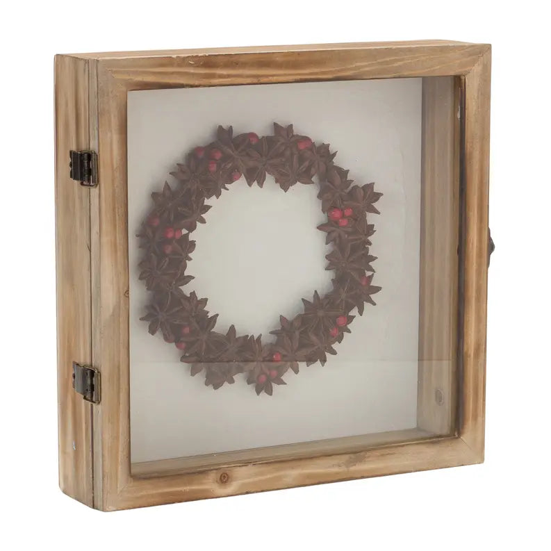 Dried Fruit Wreath Shadow Box Melrose International