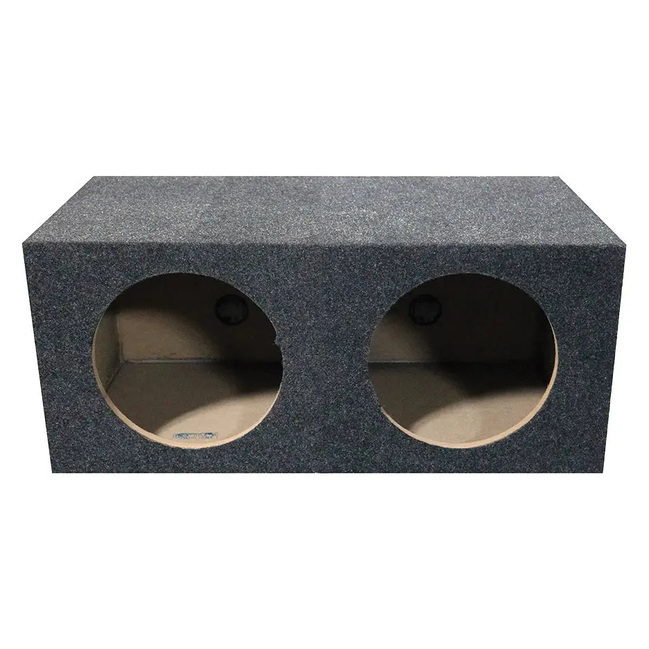 Dual 15″ Sealed Heavy Duty Square Empty Woofer Box Qpower