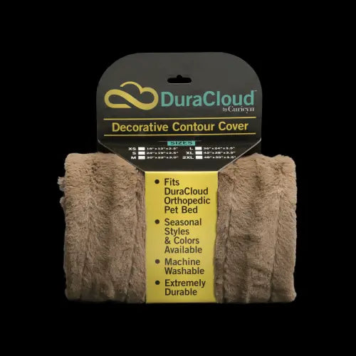 DuraCloud Orthopedic Pet Bed and Crate Pad Contour Cover Curicyn Inc