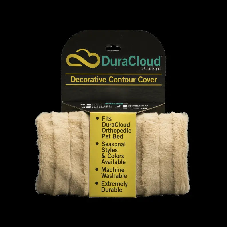 DuraCloud Orthopedic Pet Bed and Crate Pad Contour Cover Curicyn Inc
