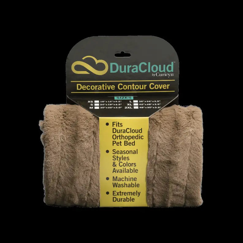DuraCloud Orthopedic Pet Bed and Crate Pad Contour Cover Curicyn Inc