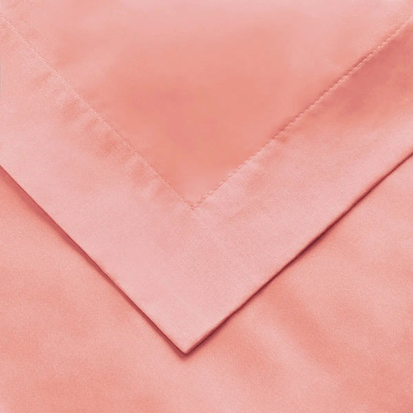 Dusty Rose King Cotton Washable Duvet Cover Set With Two Shams Homeroots Bed & Bath