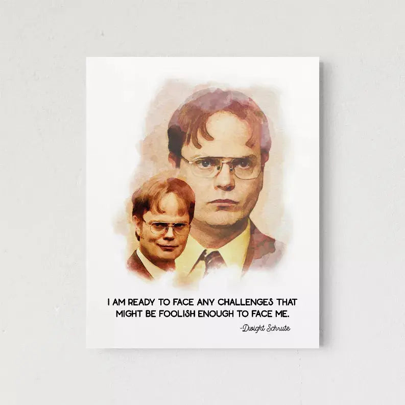 Dwight Schrute The Crafted Prints