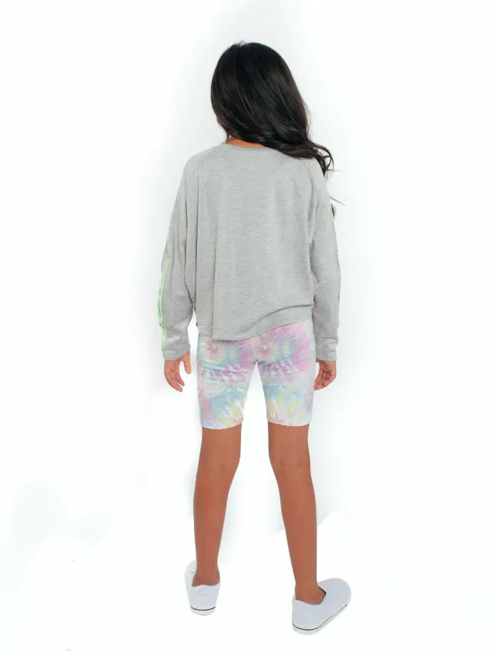 Dye-Mentions Biker Shorts Tru Luv