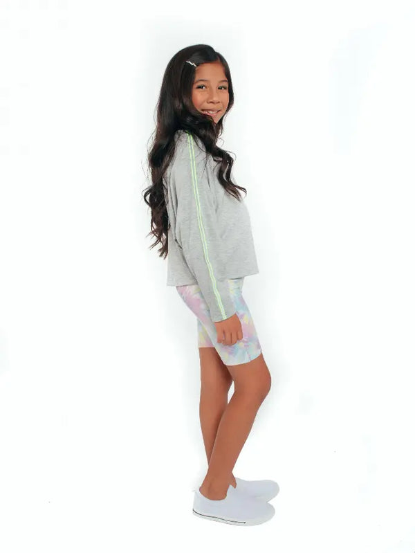 Dye-Mentions Biker Shorts Tru Luv
