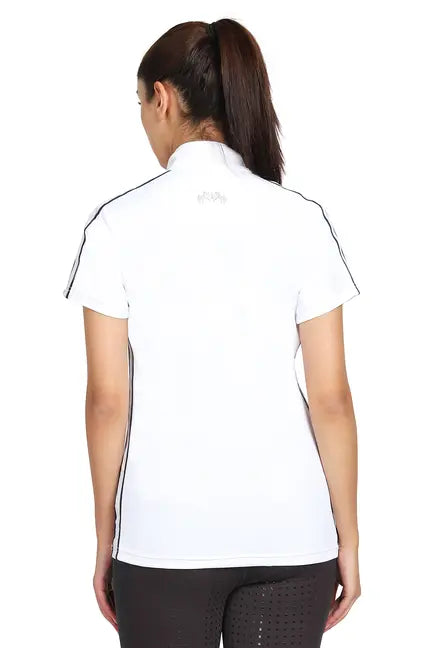 EQUINE COUTURE LADIES ELIANA SHORT SLEEVE SHOW SHIRT JPC Equestrian