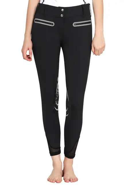 EQUINE COUTURE LADIES IBIZA KNEE PATCH BREECHES JPC Equestrian