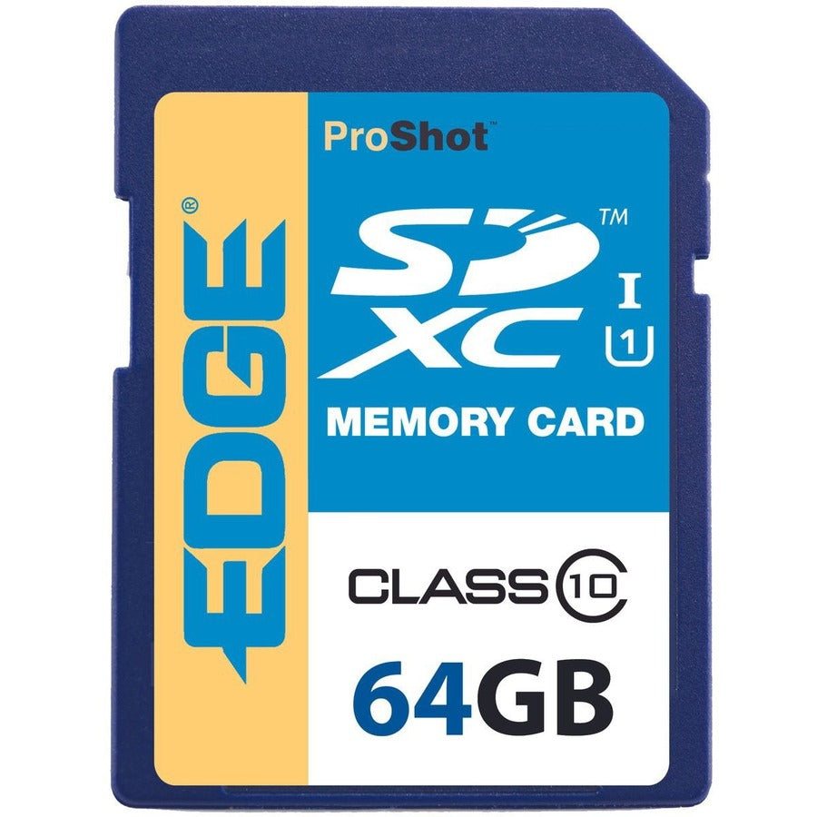 Edge Memory 64gb Sdxc Class 10 (uhs-i U1) Memory Car - Computers & Electronics