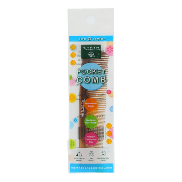 Earth Therapeutics Pocket Comb Small - 1 Comb Earth Therapeutics