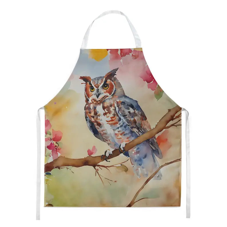 Eastern Screech Owl Apron Caroline's Treasures