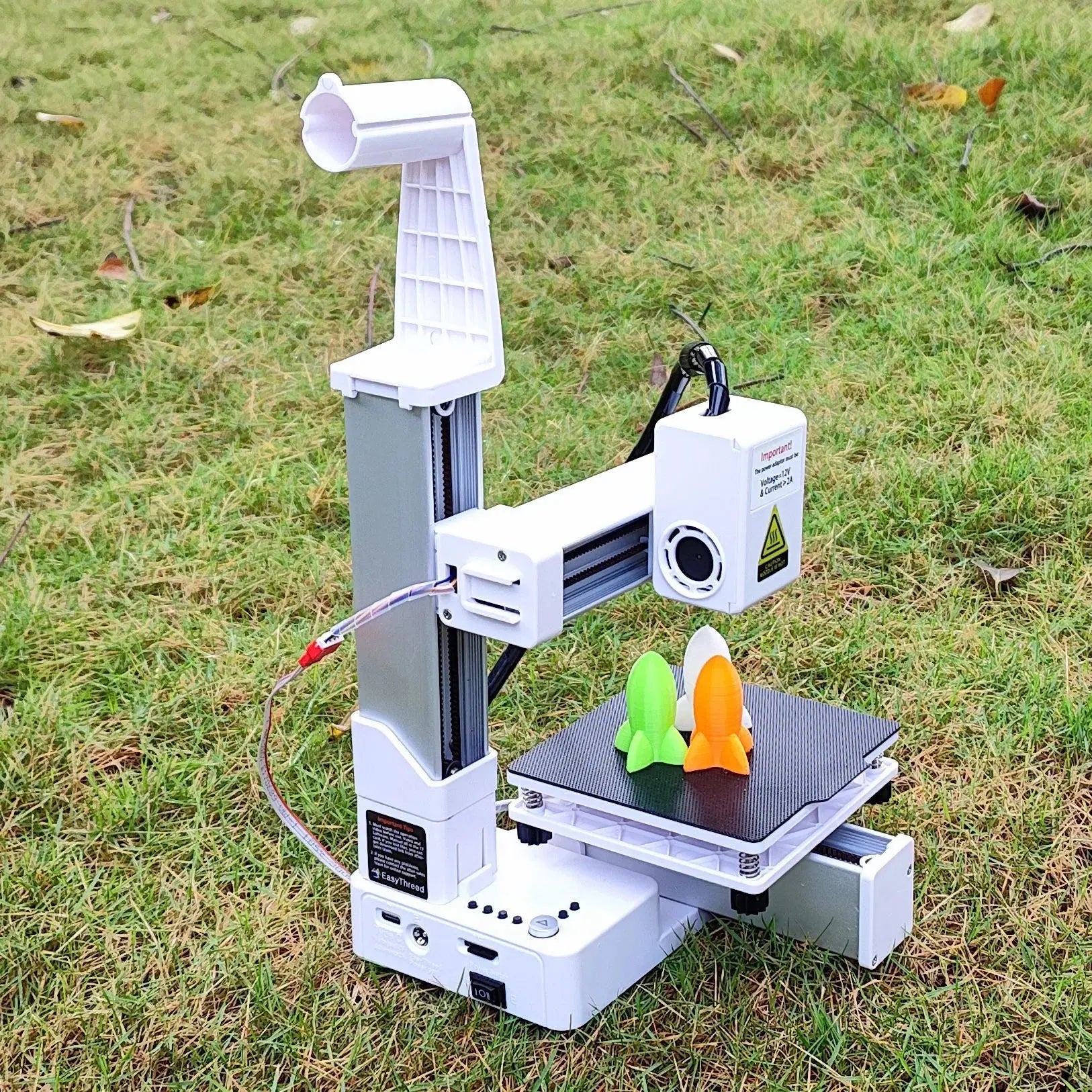 EasyThreed 3D Printer  Entry Level  Compatible with PLA TPU 1.75mm Filament  include Power Adaptor. GreatEagleInc