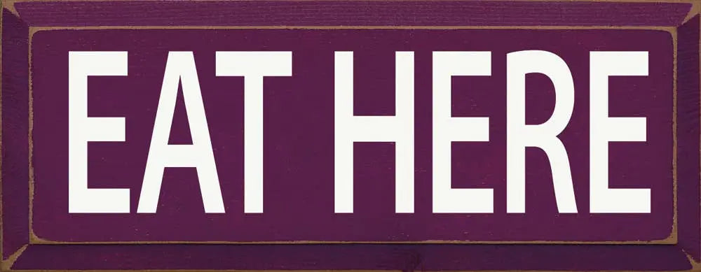 Eat Here Sawdust City