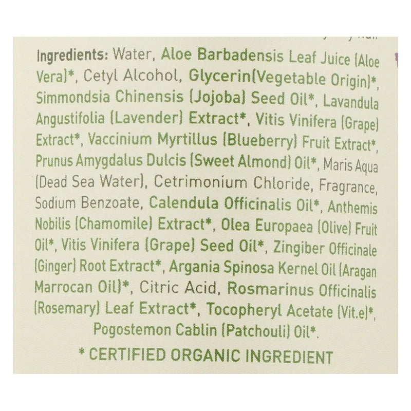Ecolove Conditioner - Purple Fruit Conditioner For Colored And Very Dry Hair - Case Of 1 - 17.6 Fl Oz. Ecolove