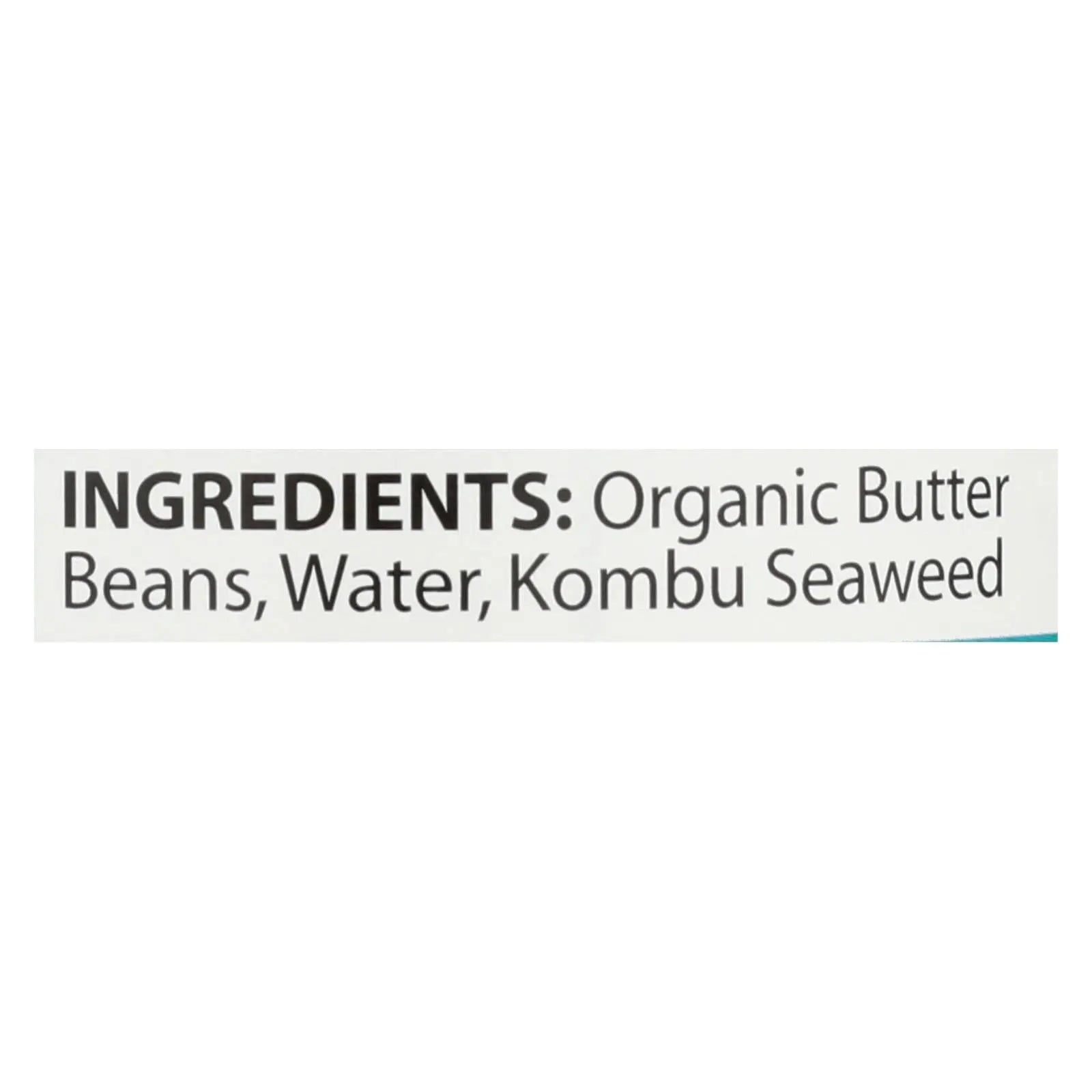 Eden Foods Butter Beans Organic - Case Of 12 - 15 Oz. Eden Foods