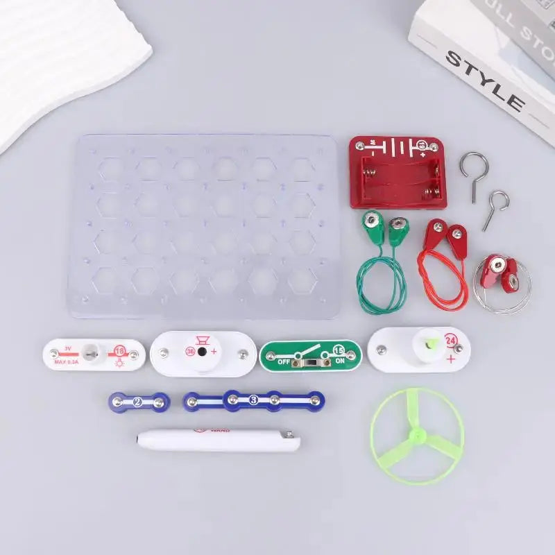 Educational Physics Toolkit: Children's Electricity Experiments; Electronic Building Blocks and Circuit Boards. GreatEagleInc