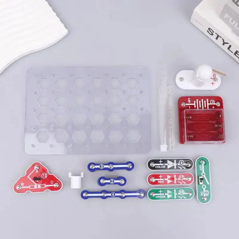 Educational Physics Toolkit: Children's Electricity Experiments; Electronic Building Blocks and Circuit Boards. GreatEagleInc