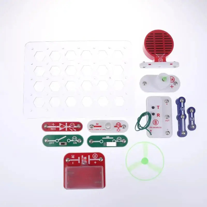 Educational Physics Toolkit: Children's Electricity Experiments; Electronic Building Blocks and Circuit Boards. GreatEagleInc