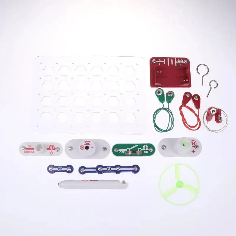 Educational Physics Toolkit: Children's Electricity Experiments; Electronic Building Blocks and Circuit Boards. GreatEagleInc